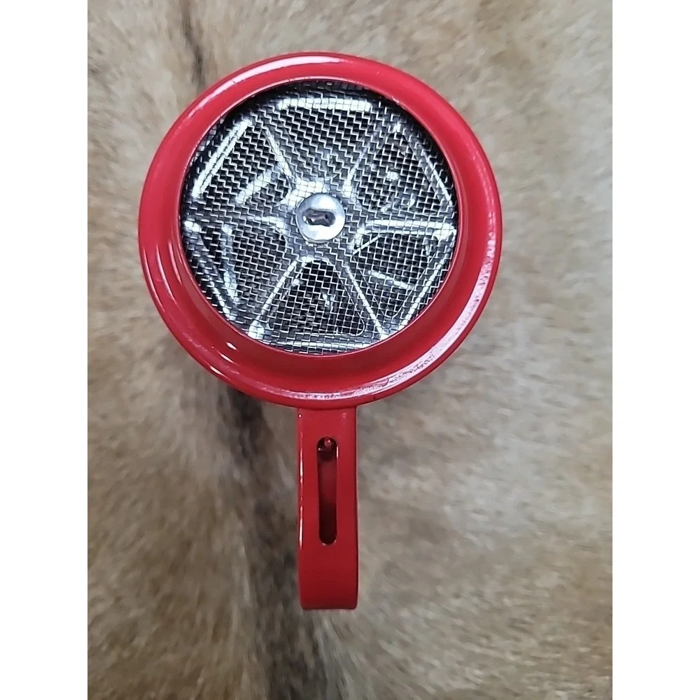 Red Christmas Flour‎ Sifter Squeeze Handle Manual Kitchen Baking Happy Holidays